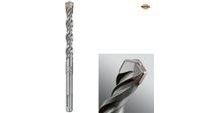 dvoubřitý 4-spirálový vidiový vrták příklepový do kladiv SDS-Plus 10,0 x 100 / 165 mm (101485)