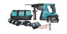 Makita BHR262TRB3 aku kombinované kladivo