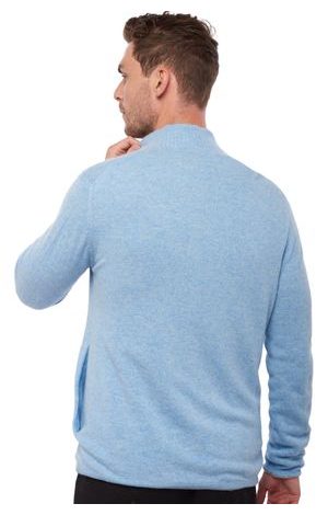 silver / azur blue chine #5