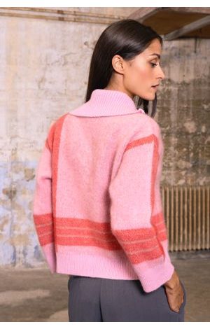 pink lilac / red tomato / camel #4