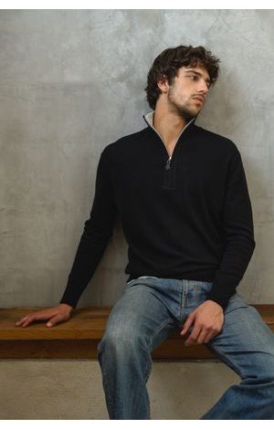 black flanelle chiné #2