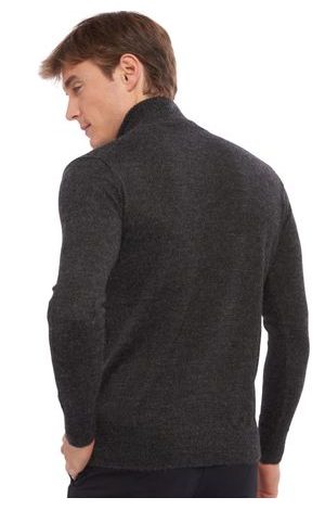 charcoal marl / peach #2