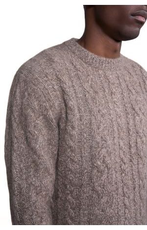 natural brown / marron chiné #3