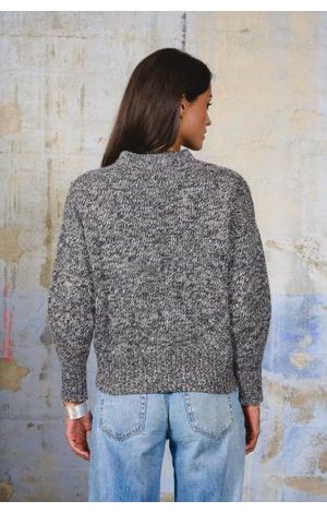 natural écru / flanelle chine / charcoal marl / black #6