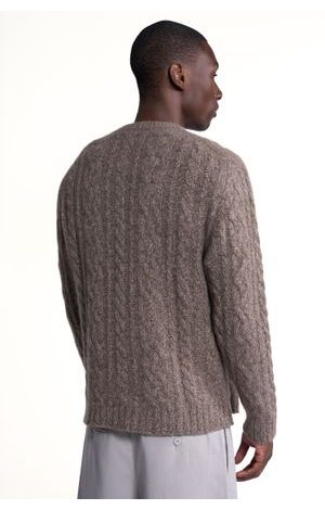 natural brown / marron chiné #4