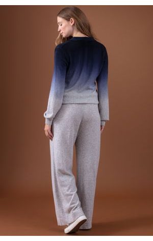 marine foncé / flanelle chiné #2