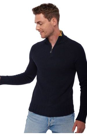 midnight blue / mustard #2