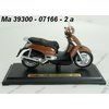 Model Aprilia Scarabeo 500 1:18 - hnědá