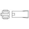 HIGHSIDER Adapter cable for mini indicators, Suzuki (pár)