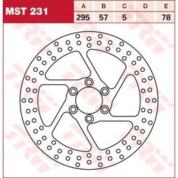 Brzdový kotouč MST231