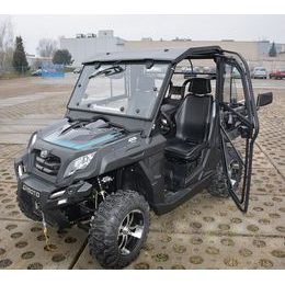 UTV830/550 Čelní okno laminované (stěrač, ostřikovač)