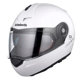 Vyklápěcí dámská přilba / SCHUBERTH C3 Pro Women - Glossy White