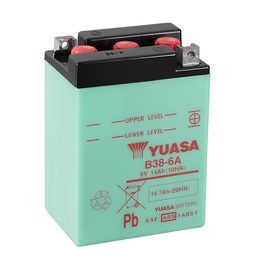 Baterie Yuasa B38-6A 6V/14A