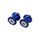 Bike It rolny na kyvnou vidlici modré M10x 1,5
