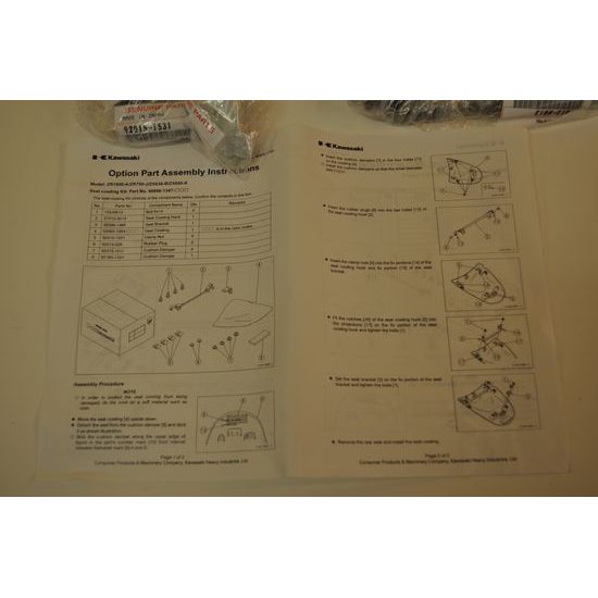 Kryt zadní sedačky pro KAWASAKI ZR750-J1H