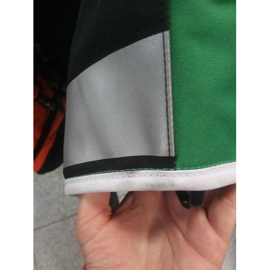 Airbagová vesta TURTLE 1 barvy- zelená, LIMITED EDITION, poslední velikost S,L