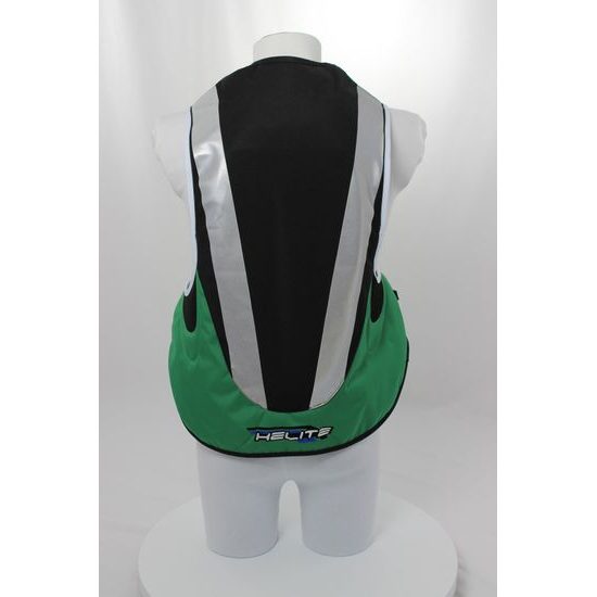 Airbagová vesta TURTLE 1 barvy- zelená, LIMITED EDITION, poslední velikost S,L