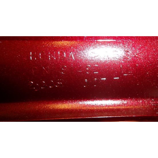 Boční lišty rohové na boční kufry pro GL1800 / vínová barva