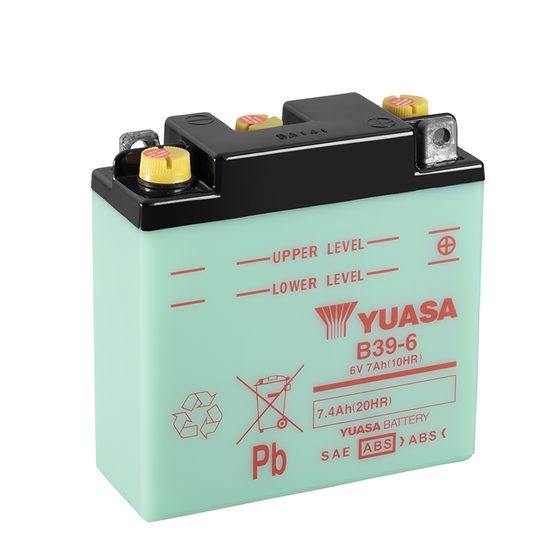 Baterie Yuasa B39-6 6V/7A