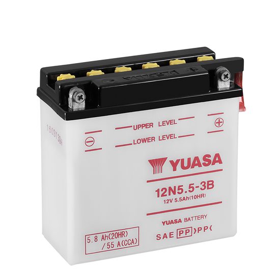 Baterie Yuasa 12N5,5-3B 12V/5,5A