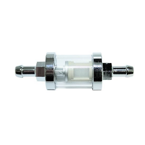 - Kein Hersteller - Petrol filter chrome/glass, connection width 8 mm