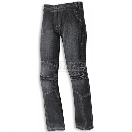 RACTOR / Moto kevlarové jeansy - černé