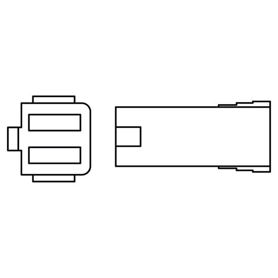 HIGHSIDER Adapter cable for mini indicators, Suzuki (pár)