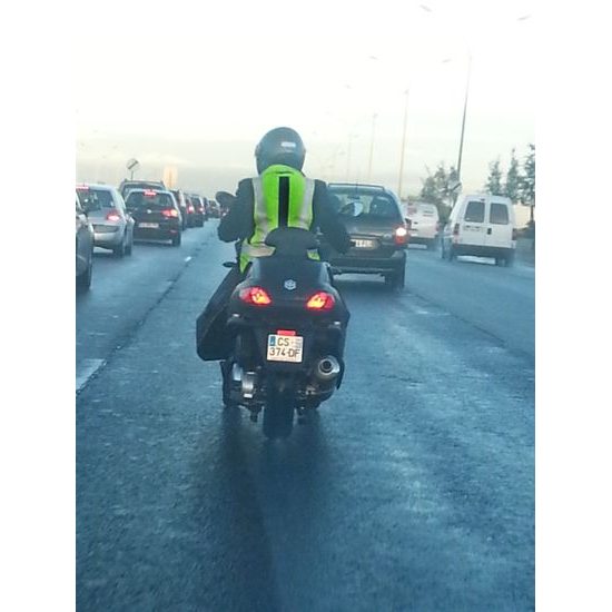 Airbagová vesta AIRNEST moto, Hi-vis rozšířená, poslední velikost L-L skladem!