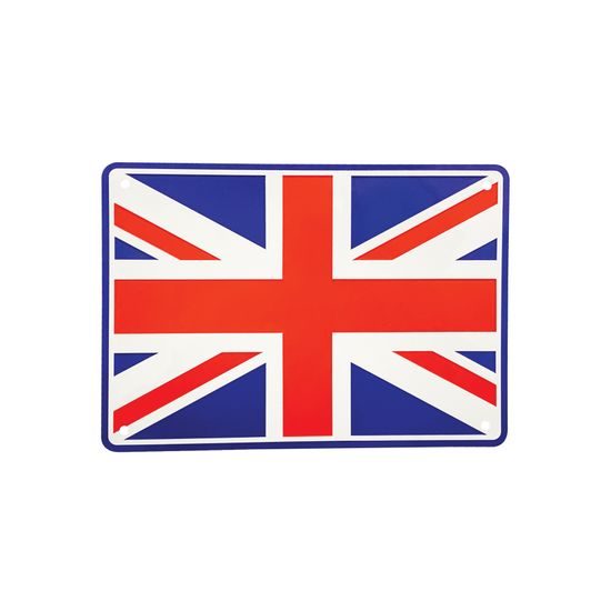 Tabulka- parkovací cedule - Union Jack