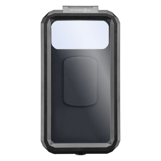 Univerzální voděodolné pouzdro na mobilní telefony Interphone Armor, úchyt na řídítka, max. 5,8", černé