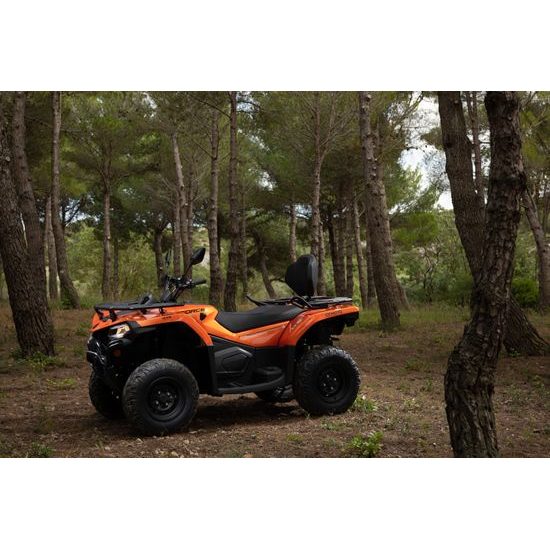 CFMOTO Gladiator X450-A NOVÝ, EUR5, G2 - černá Nebula black, v ceně je již započítán příplatek za opěrku spolujezdce a madla