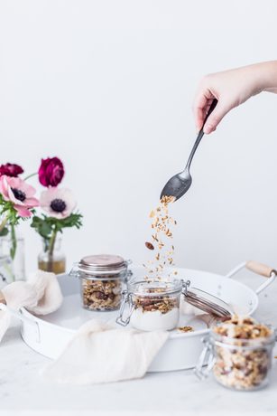 Kokosovo-mandlová granola