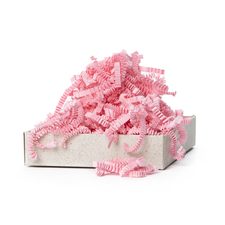 Papírforgács deluxe, 1 kg, rózsaszín