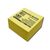 Öntapadós jegyzettömb 75x75mm sárga, 100 címke
