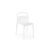 Stohovatelná zahradní židle K490 - bílá