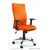 Kancelářská židle Black on Black - oranžová
