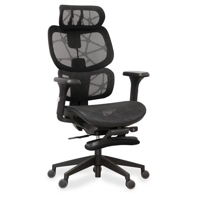 Kancelářská židle s výsuvnou podnožkou ADK Way