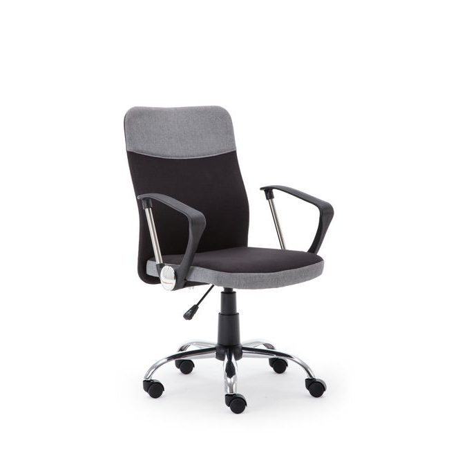 Kancelářská židle TOPIC, černá/šedá