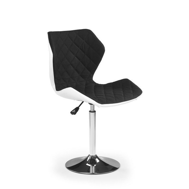 Barová židle Matrix 2, bílá/černá