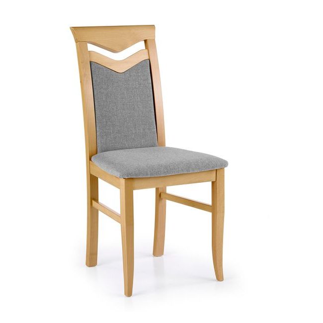 Jídelní židle Citrone, medový dub/šedá