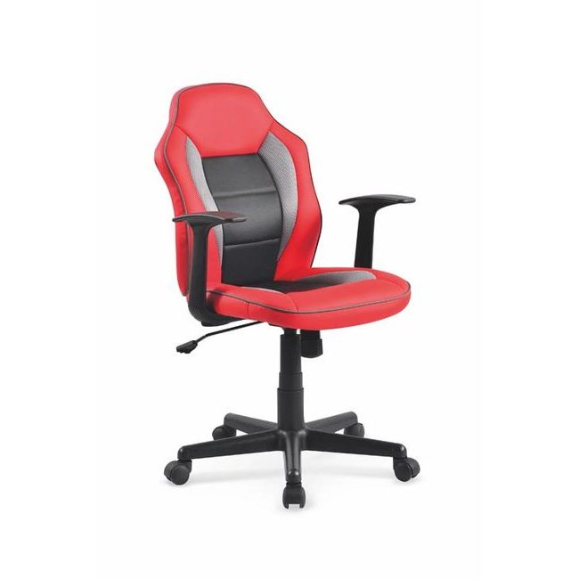 Dětská židle Nemo, červená/černá
