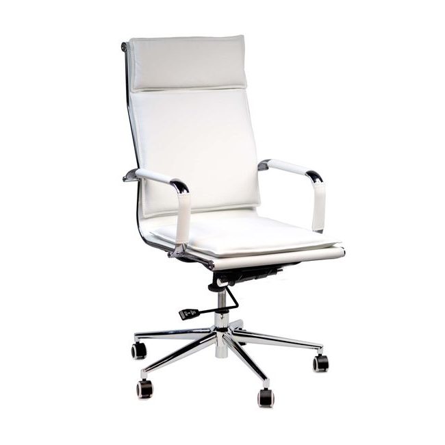 Kancelářská židle ADK Tallin, bílá
