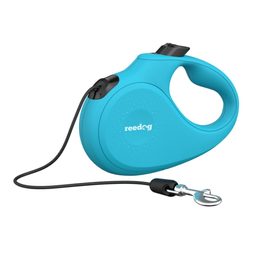 Reedog Senza Basic retractable dog leash S 12kg / 5m cord / turquoise