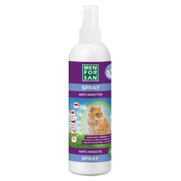 Menforsan antiparasitic spray against fleas and ticks for cats from margosa, 250 ml