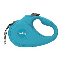 Reedog Senza Basic samonavíjacie vodítko L 50kg / 5m páska / tyrkysové