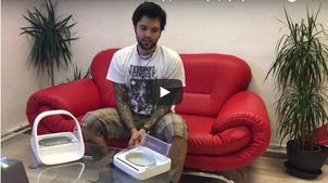 VIDEO: SureFlap uzatvárateľná miska pre psy a mačky