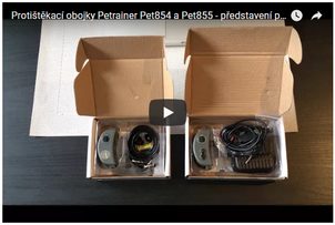 VIDEO: Protištekacie obojky PET854 a PET855