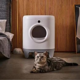 Automatic litter box for cats