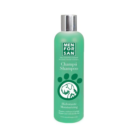 Menforsan naturalny szampon nawilżający z zielonym jabłkiem 300ml