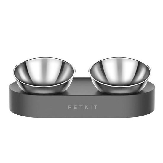 Petkit Fresh Nano Metal double bowl with adjustable fixation
